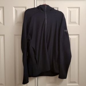 Arc'teryx Navy Delta LT Hoodie Size XXL